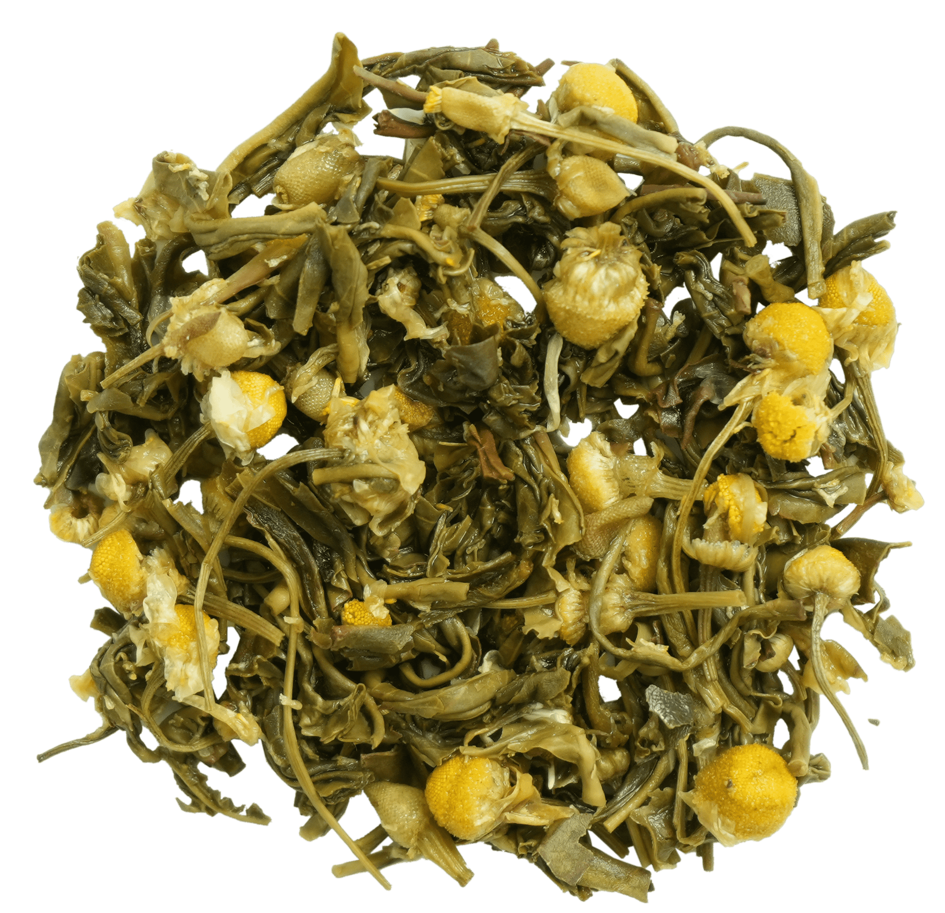 www.maherbagh.com 100g Caddy Chamomile Green Tea