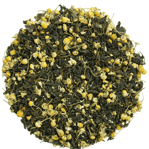 www.maherbagh.com 100g Caddy Chamomile Green Tea