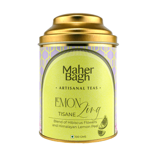 www.maherbagh.com 100g Caddy Lemon Zing Herbal Tisane