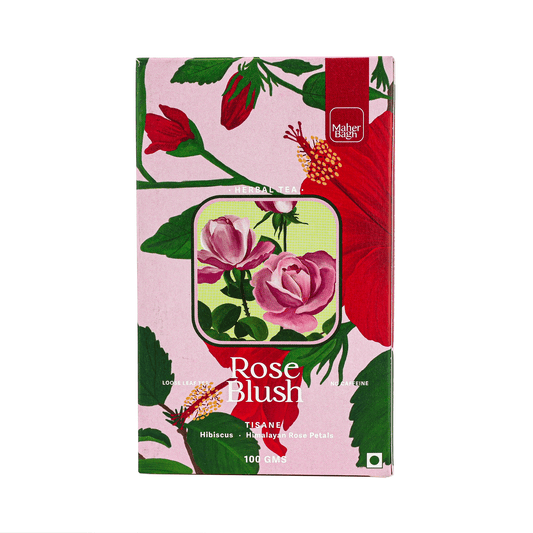 www.maherbagh.com 100g Carton Rose Blush Herbal Tea