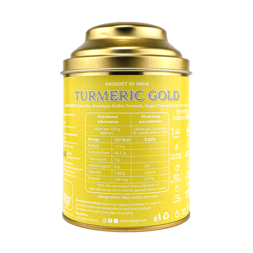 www.maherbagh.com Turmeric Gold Green Tea